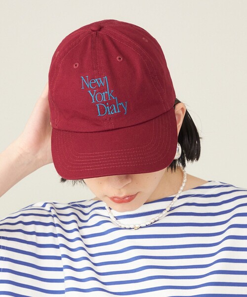 SHIPS（シップス）の「SHIPS NINE CASE:New York Diary キャップ