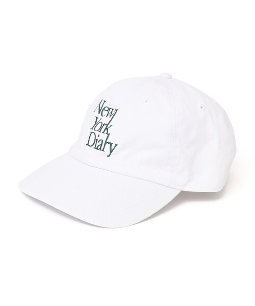 SHIPS（シップス）の「SHIPS NINE CASE:New York Diary キャップ◇（キャップ・レディース・ベージュ/ネイビー/ピンク/ワイン/ホワイト・ONE SIZE）」の6枚目の写真