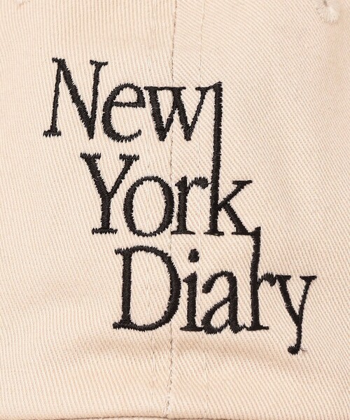 SHIPS（シップス）の「SHIPS NINE CASE:New York Diary キャップ◇（キャップ・レディース・ベージュ/ネイビー/ピンク/ワイン/ホワイト・ONE SIZE）」の12枚目の写真