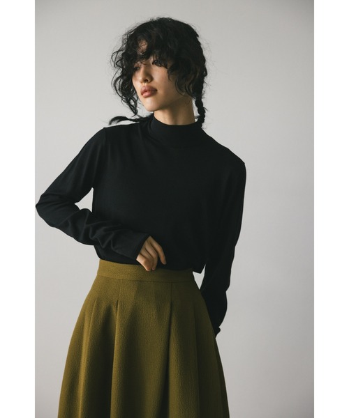 STYLEMIXER（スタイルミキサー）の「バックストリングニット（ニット/セーター・レディース・グリーン/ネイビー/アイボリー/ブラック・FREE）」の12枚目の写真