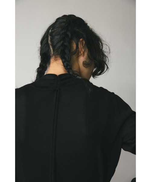 STYLEMIXER（スタイルミキサー）の「バックストリングニット（ニット/セーター・レディース・グリーン/ネイビー/アイボリー/ブラック・FREE）」の17枚目の写真