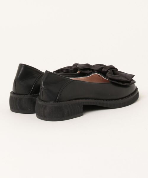 STYLEBLOCK（スタイルブロック）の「リボン付きラウンドトゥパンプス（パンプス・レディース・ブラック/ベージュ・35/37/38/39/36）」の3枚目の写真