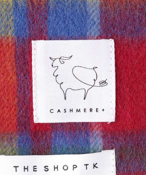 THE SHOP TK （ザ ショップ ティーケー ）の「◆カシミヤブレンドマフラー（マフラー・メンズ・ワイン系1/グレー系1/ブラック系1/ブルー系その他3/ダークグリーン系1・00）」の19枚目の写真