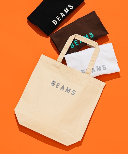BEAMS（ビームス）の「BEAMS / BEAMS TOTE 24SS（トートバッグ・メンズ・ミント/ブラック/グレー・ONE SIZE）」の2枚目の写真