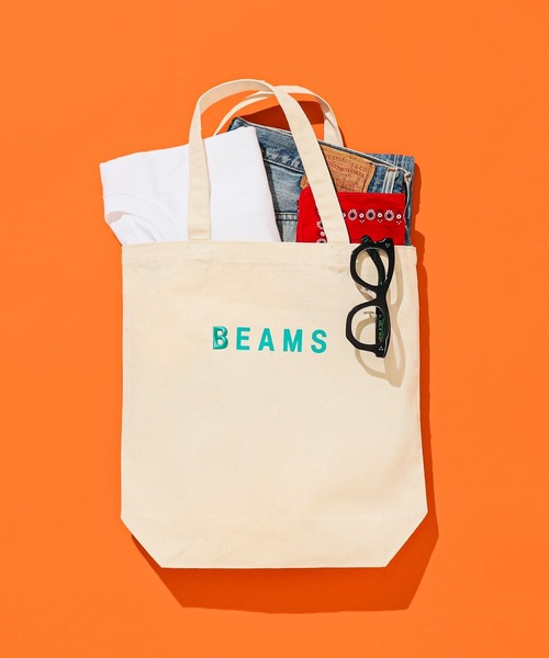BEAMS（ビームス）の「BEAMS / BEAMS TOTE 24SS（トートバッグ・メンズ・ミント/ブラック/グレー・ONE SIZE）」の3枚目の写真