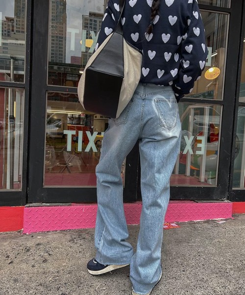 セール】『BENDER TOKYO』スプレー ハートプリント ヴィンテージ