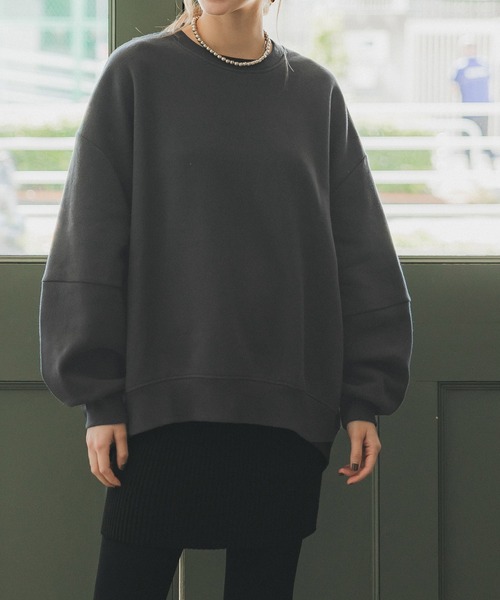 セール】裏起毛コクーンスウェット（スウェット）｜coca（coca）（コカ