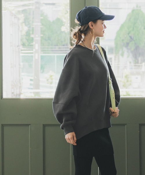 セール】裏起毛コクーンスウェット（スウェット）｜coca（coca）（コカ