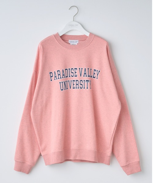 CIAOPANIC TYPY（チャオパニックティピー）の「【ユニセックス】ピグメント杢アソートプリントスウェット（スウェット・メンズ・アイボリー/ピンク/ブルー/ネイビー・LARGE/MEDIUM）」の11枚目の写真