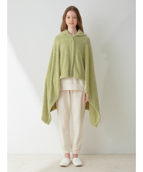 gelato pique Sleep（ジェラートピケスリープ）の「【Sleep】ダイナソー2way着るブランケット（ブランケット・レディース・グリーン・FREE）」の3枚目の写真