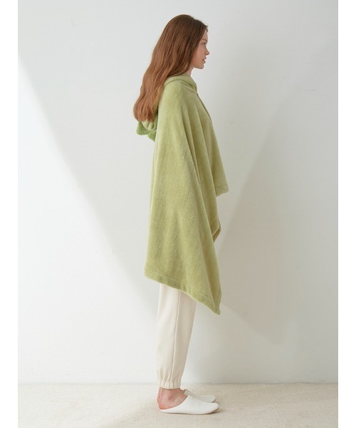 gelato pique Sleep（ジェラートピケスリープ）の「【Sleep】ダイナソー2way着るブランケット（ブランケット・レディース・グリーン・FREE）」の16枚目の写真