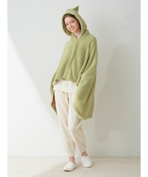 gelato pique Sleep（ジェラートピケスリープ）の「【Sleep】ダイナソー2way着るブランケット（ブランケット・レディース・グリーン・FREE）」の22枚目の写真