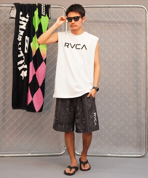 新品 RVCA ルーカ M チェック イージー パンツ ブラウン 楽天市場】ルーカ RVCA（カラーブルー）（ズボン・パンツ