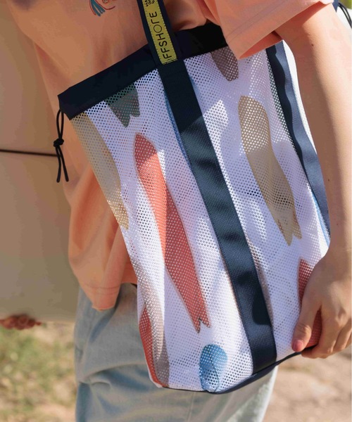 OFFSHORE（オフショア）の「【コラボ企画】OS×U-SKE×WD MESH BAG/オフショア×U-SKE×WEEKEND(ER) メッシュトートバッグ（トートバッグ・メンズ・ホワイト・FREE）」の9枚目の写真