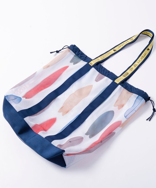 OFFSHORE（オフショア）の「【コラボ企画】OS×U-SKE×WD MESH BAG/オフショア×U-SKE×WEEKEND(ER) メッシュトートバッグ（トートバッグ・メンズ・ホワイト・FREE）」の14枚目の写真