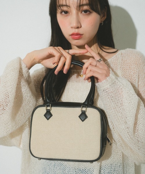 マドレーヌ　バンブーがま口バッグ マドレーヌ様専用 バンブーがま口バッグ