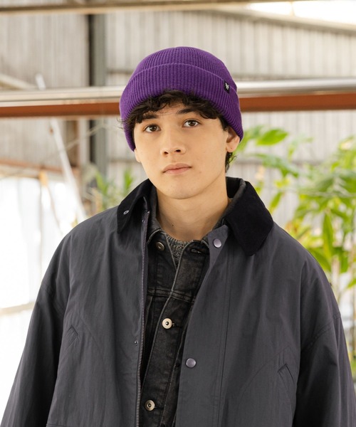 niko and...(ニコアンド)の「コットンカラーニットワッチ(ニットキャップ/ビーニー・メンズ・ベージュ/グリーン/ブラック/パープル・FREE)」の17枚目の写真