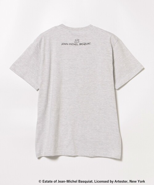 BEAMS T（ビームスティー）の「BEAMS T / BASQUIAT T-SHIRT②（Tシャツ/カットソー・メンズ・ブラック/ライトグレー・L/M/S/XL）」の7枚目の写真