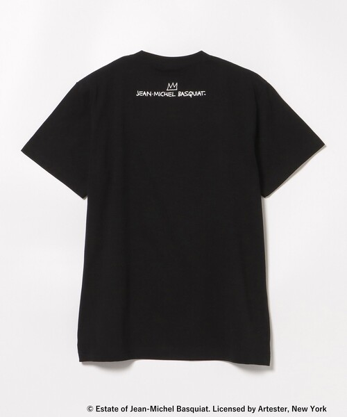 BEAMS T（ビームスティー）の「BEAMS T / BASQUIAT T-SHIRT②（Tシャツ/カットソー・メンズ・ブラック/ライトグレー・L/M/S/XL）」の10枚目の写真