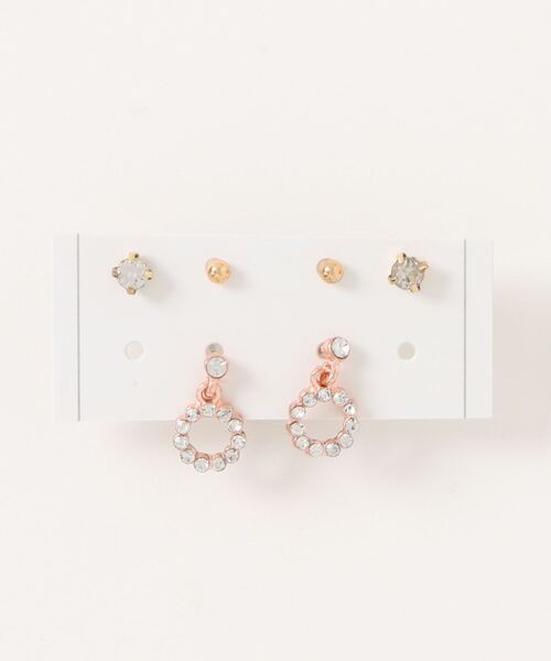 GGD SELECT（ジージーディー　セレクト）の「ピアス3Pセット（ピアス（両耳用）・レディース・B/G/A/C/D/E/F/H・FREE）」の6枚目の写真