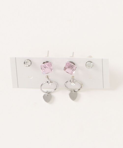 GGD SELECT（ジージーディー　セレクト）の「ピアス3Pセット（ピアス（両耳用）・レディース・B/G/A/C/D/E/F/H・FREE）」の8枚目の写真