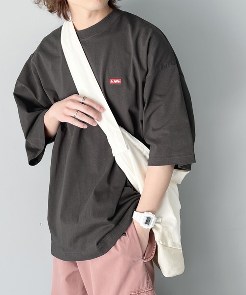 Java(ジャバ)の「《Javaジャバコラボ》韓国レシピ刺繍で気分上々。綿100%ビッグシルエットTシャツ(Tシャツ/カットソー・メンズ・ネイビー/チャコールグレー/オフホワイト・LARGE/MEDIUM/X-LARGE)」の10枚目の写真