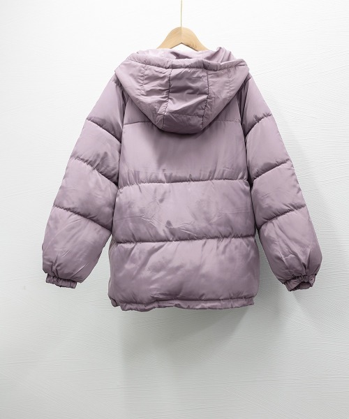 Miniministore(ミニミニストア)の「エコダウンジャケット フード付き韓国冬服(ダウンジャケット/コート・レディース・ブラック/アイボリー/パープル/ベージュ/ブルー・FREE)」の21枚目の写真