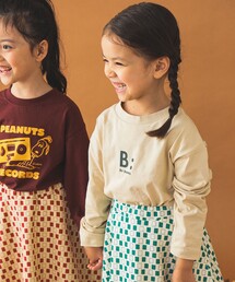 ロゴ プリント ロングスリーブ Tシャツ（90～140cm）