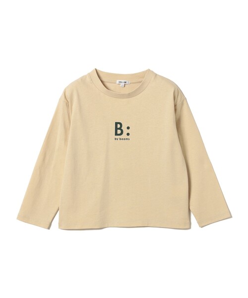 B:MING by BEAMS（ビーミングバイビームス）の「ロゴ プリント ロングスリーブ Tシャツ（90～140cm）（Tシャツ/カットソー・キッズ・レッド系その他2/ホワイト系その他5/ブルー系その他4・90/100/110/120/130/140）」の14枚目の写真