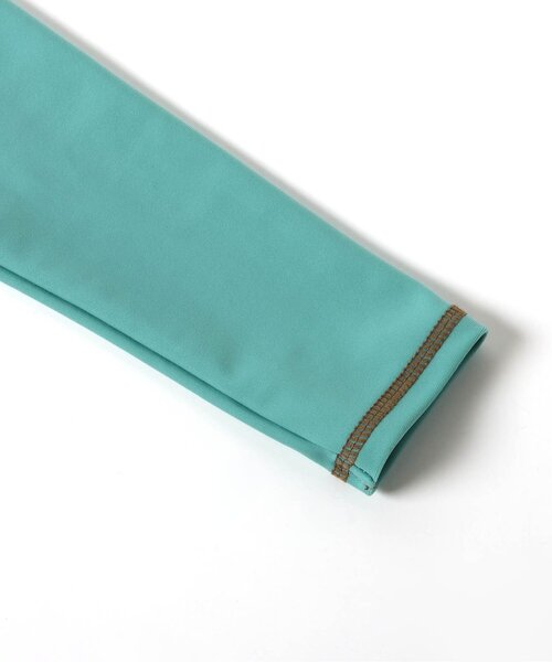 apres les cours（アプレレクール）の「【UVカット】バイカラーラッシュガード（ラッシュガード・キッズ・アイボリー/ベージュ・80/90/100/110/120/130/140）」の16枚目の写真