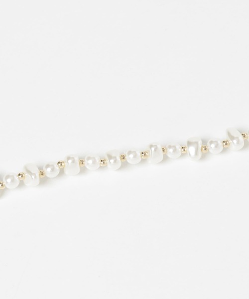 SMELLY（スメリー）の「バロックパールスライドネックレス（ネックレス・レディース・アイボリー・-）」の8枚目の写真
