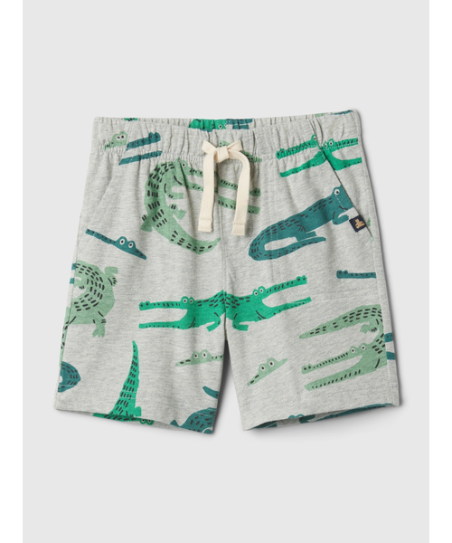 GAP（ギャップ）の「Babygap ブラナン フェイバリット ショートパンツ（その他パンツ・キッズ・ホワイト×ネイビー/グレー・3-6M/6-12M/12-18M/18-24M/3 YRS/4 YRS/5 YRS/2 YRS）」の2枚目の写真