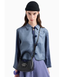 EMPORIO ARMANI | 【エンポリオ アルマーニ】ホーボーハンドバッグ レザー製 イーグルバックル(ハンドバッグ)