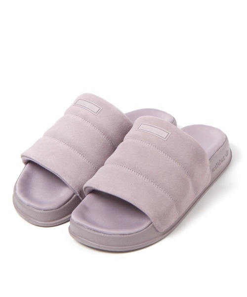 adidas(アディダス)の「【HEREIAM】adidas(アディダス)/ADILETTE ESSENTIAL SLIDES(スリッポン・レディース・ブラック/ピンク・MEDIUM/SMALL)」の1枚目の写真