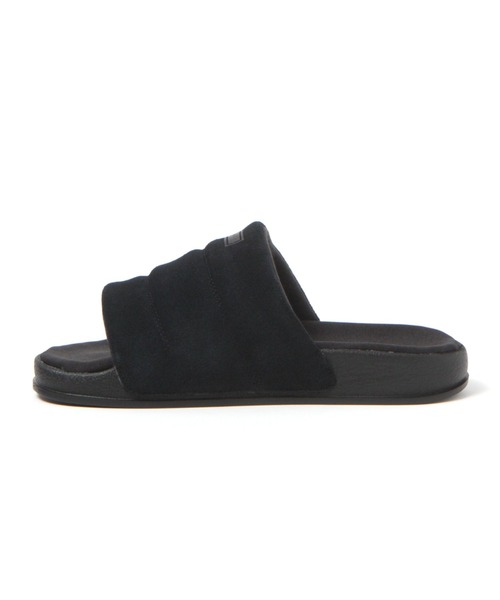 adidas(アディダス)の「【HEREIAM】adidas(アディダス)/ADILETTE ESSENTIAL SLIDES(スリッポン・レディース・ブラック/ピンク・MEDIUM/SMALL)」の3枚目の写真
