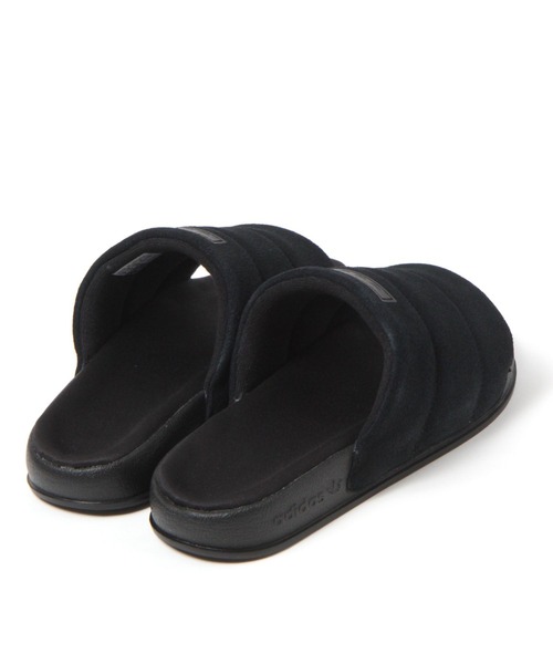 adidas(アディダス)の「【HEREIAM】adidas(アディダス)/ADILETTE ESSENTIAL SLIDES(スリッポン・レディース・ブラック/ピンク・MEDIUM/SMALL)」の5枚目の写真