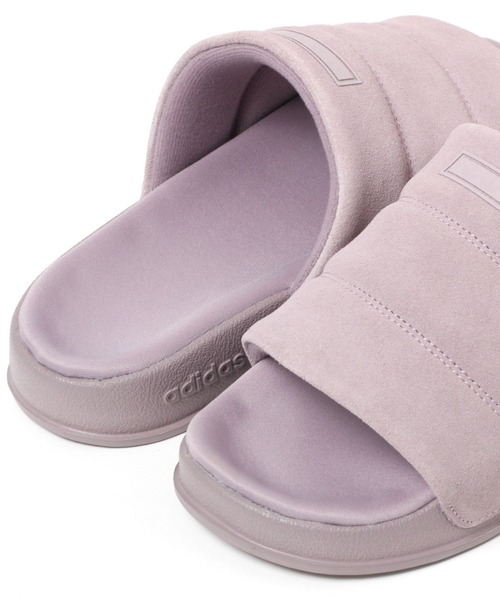 adidas(アディダス)の「【HEREIAM】adidas(アディダス)/ADILETTE ESSENTIAL SLIDES(スリッポン・レディース・ブラック/ピンク・MEDIUM/SMALL)」の11枚目の写真