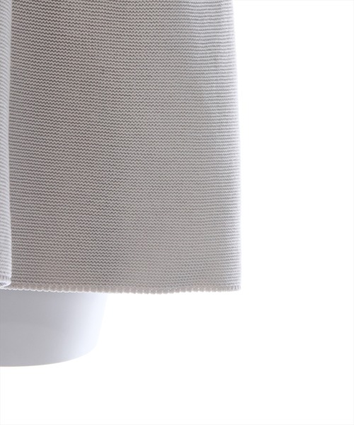 clear（クリア）の「チュニック丈裾フレア半袖ニットトップス≪2024SS新作≫（チュニック・レディース・ブラック/グレイッシュベージュ/アイボリー/ピンク・F）」の11枚目の写真