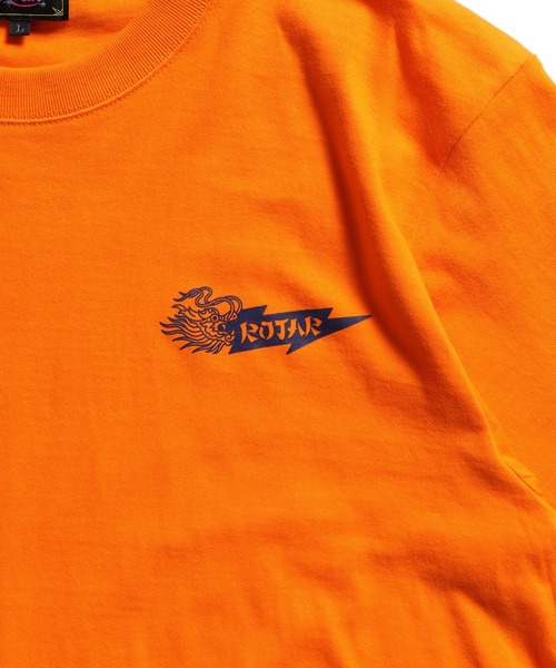 ROTAR(ローター)の「HELL CHOP MASTER Tee(Tシャツ/カットソー・メンズ・ホワイト/オレンジ/ブラック・SMALL/MEDIUM/LARGE/X-LARGE)」の7枚目の写真