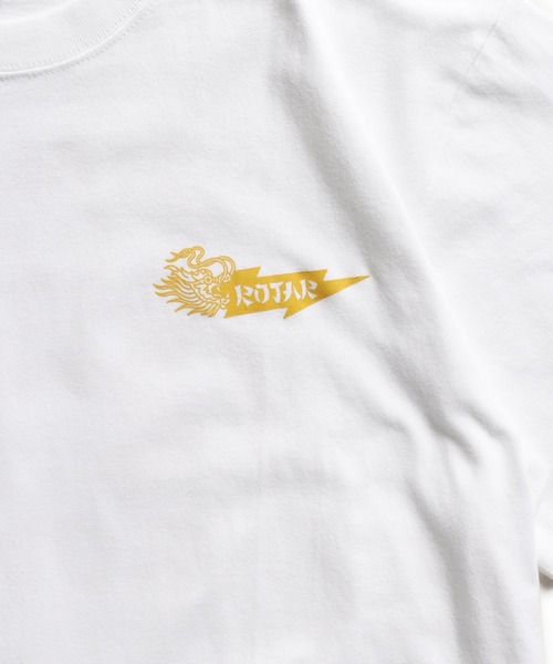 ROTAR(ローター)の「HELL CHOP MASTER Tee(Tシャツ/カットソー・メンズ・ホワイト/オレンジ/ブラック・SMALL/MEDIUM/LARGE/X-LARGE)」の9枚目の写真