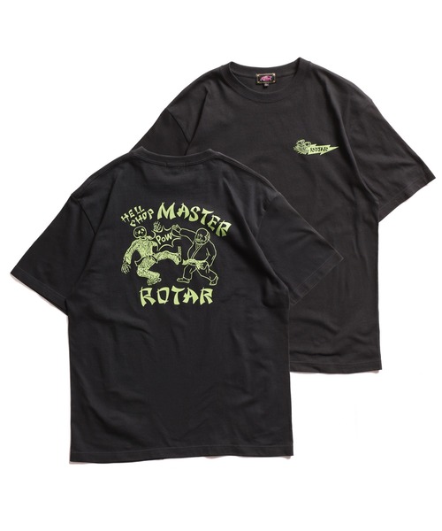 ROTAR(ローター)の「HELL CHOP MASTER Tee(Tシャツ/カットソー・メンズ・ホワイト/オレンジ/ブラック・SMALL/MEDIUM/LARGE/X-LARGE)」の15枚目の写真