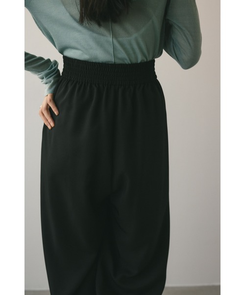 STYLEMIXER（スタイルミキサー）の「ワイドイージーパンツ（その他パンツ・レディース・ライトイエロー/ブルー/ブラック・SMALL/MEDIUM）」の9枚目の写真