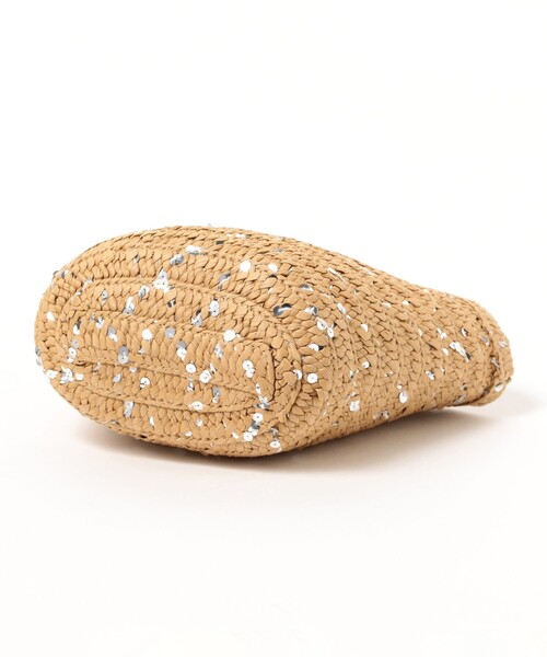 Ray BEAMS（レイビームス）の「Ray BEAMS / グリッター ペーパー バッグ（かごバッグ・レディース・ピンク/ライトブルー/ベージュ・ONE SIZE）」の12枚目の写真