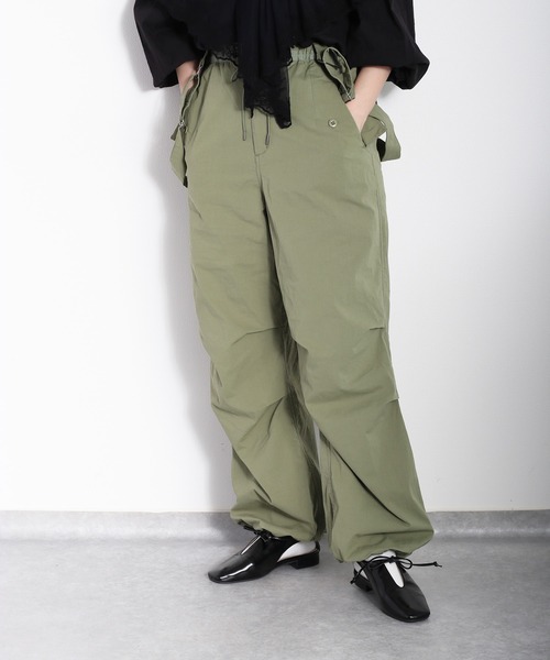 cepo(セポ)の「コンバットサスペンダーパンツ(その他パンツ・レディース・ブラック/オリーブ/オフホワイト・S/M)」の3枚目の写真