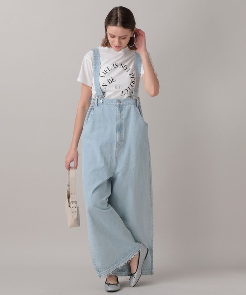 FOREVER 21（フォーエバー トゥエンティーワン）の「【2024SS】ハイウエストデニムサロペット（サロペット/オーバーオール・レディース・ライトグレー/ライトブルー・SMALL/MEDIUM）」の19枚目の写真