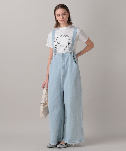 FOREVER 21（フォーエバー トゥエンティーワン）の「【2024SS】ハイウエストデニムサロペット（サロペット/オーバーオール・レディース・ライトグレー/ライトブルー・SMALL/MEDIUM）」の21枚目の写真