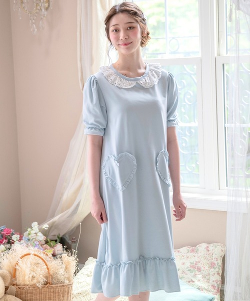 新品日本製ブランド HISCHRONEcaetlaパジャマネグリジェヒスクローネ 新品日本製ブランド HISCHRONEcaetlaパジャマネグリジェヒスクローネ