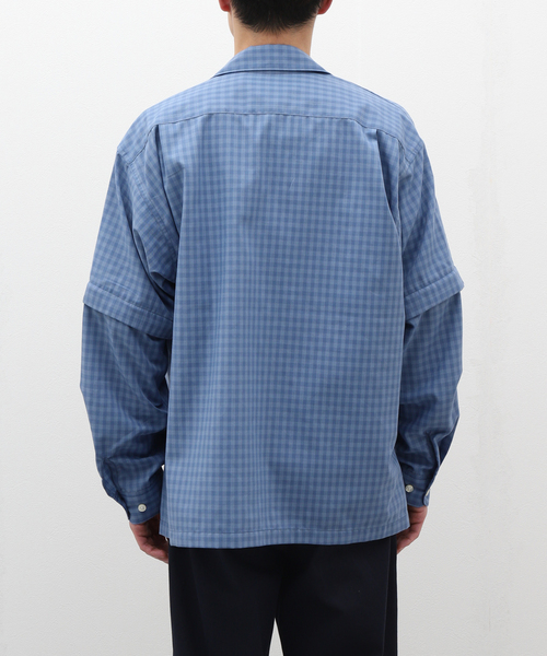 セール】DAIWA PIER39 TECH SPORTS OPEN COLLAR SHIRTS L/S MINI