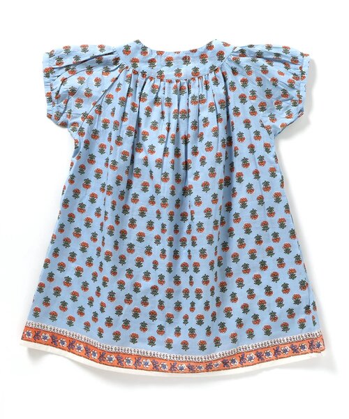 Seraph（セラフ）の「エスニック柄カフタンワンピース（ワンピース・キッズ・ピンク/イエロー/サックスブルー・140/130/120/110/100/95/90/80）」の13枚目の写真