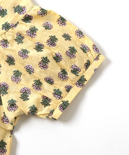 Seraph（セラフ）の「エスニック柄カフタンワンピース（ワンピース・キッズ・ピンク/イエロー/サックスブルー・140/130/120/110/100/95/90/80）」の7枚目の写真